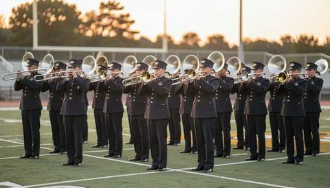 Marching Band and Concert Band Through the Year