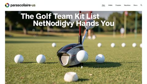 The Golf Team Kit List Nobody Hands You